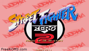 Street Fighter Zero 2 Alpha (J) Screen Shot 1