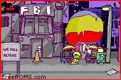 alien hominid gba cheats