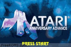 Atari Anniversary Advance Screen Shot 1