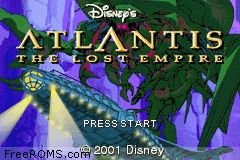 Atlantis - The Lost Empire Screen Shot 1