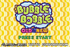 Bubble Bobble - Old And New Screen Shot 1