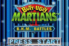 Butt-Ugly Martians - B.K.M. Battles Screen Shot 2
