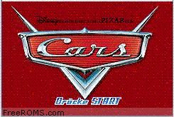 Cars - Additional screenshot #1 for Gameboy Advance
