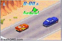 Cars - Additional screenshot #2 for Gameboy Advance