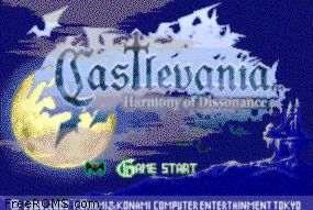 castlevania harmony of dissonance gba rom