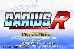 Darius R (Japan) Screen Shot 1