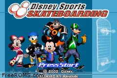 Disney Sports - Skateboarding Screen Shot 1