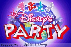 Disney's Party Screen Shot 1