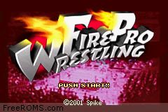 Fire Pro Wrestling Screen Shot 1