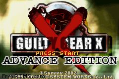Guilty Gear X - Advance Edition Screen Shot 1