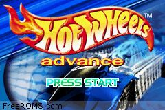 Hot Wheels Advance (Japan) Screen Shot 1