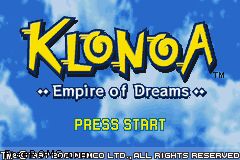 Klonoa - Empire Of Dreams Screen Shot 1