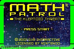 Math Patrol - The Kleptoid Threat Screen Shot 1