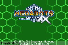 Medabots Ax - Rokusho Version Screen Shot 1
