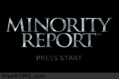 Minority Report - Everybody Runs Screen Shot 1