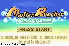 Monster Rancher Advance Screen Shot 1