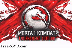 Mortal Kombat - Tournament Edition Screen Shot 1