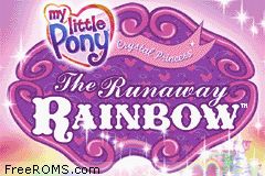 My Little Pony - Crystal Princess - The Runaway Rainbow Screen Shot 1