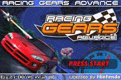 Racing Gears Advance Screen Shot 1