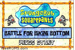 Spongebob Squarepants - Battle For Bikini Bottom Screen Shot 1