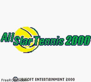 All Star Tennis 2000 Screen Shot 1