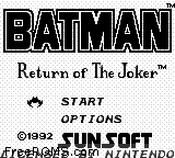 Batman - Return Of The Joker Screen Shot 1