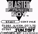 Blaster Master Boy Screen Shot 1