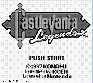 Castlevania - Legends Screen Shot 1