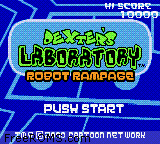Dexters Laboratory - Robot Rampage - Additional screenshot #1 for Gameboy Color