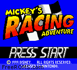 Mickeys Racing Adventure Screen Shot 1