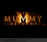 Mummy Returns, The - Additional screenshot #1 for Gameboy Color
