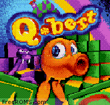 Q-Bert Screen Shot 1