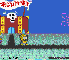 Spongebob Squarepants - Legend Of The Lost Spatula - Additional screenshot #2 for Gameboy Color