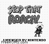 Stop That Roach! Screen Shot 1
