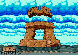 Chuck Rock - Additional screenshot #2 for Genesis