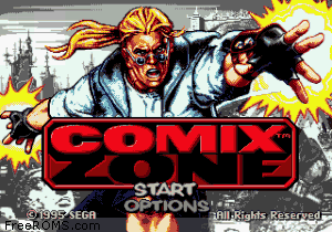 Comix Zone Screen Shot 1