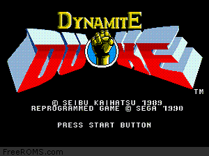 Dynamite Duke Screen Shot 1