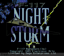 F-117 Night Storm Screen Shot 1