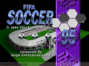 FIFA Soccer 95 Screen Shot 1