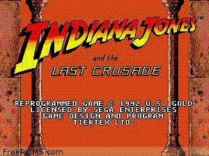 Indiana Jones and the Last Crusade Screen Shot 1