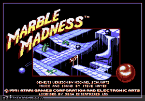 Marble Madness Screen Shot 1