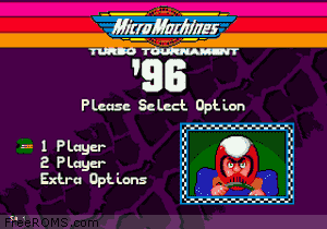 Micro Machines 96 Screen Shot 1