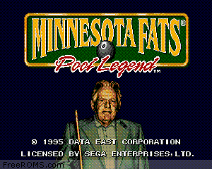 Minnesota Fats Pool Legend Screen Shot 1