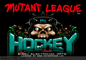 Mutant League Hockey Screen Shot 1