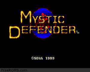 Mystic Defender Screen Shot 1