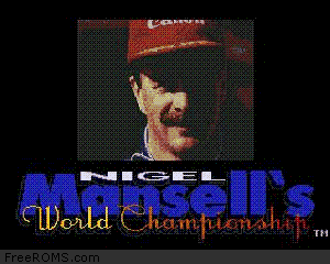 Nigel Mansell's World Championship Screen Shot 1