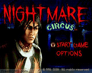 Nightmare Circus Screen Shot 1