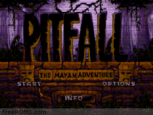 Pitfall - The Mayan Adventure Screen Shot 1