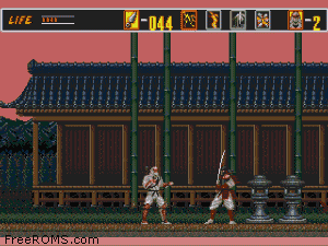 Revenge of Shinobi Screen Shot 2