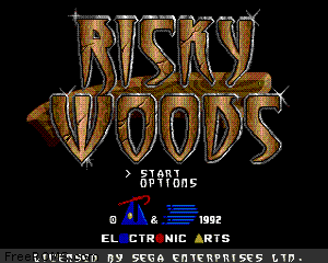 Risky Woods Screen Shot 1